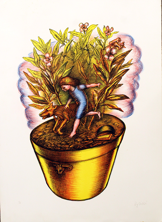 TINO VAGLIERI, "Ricordo d'un giorno di primavera", 1981