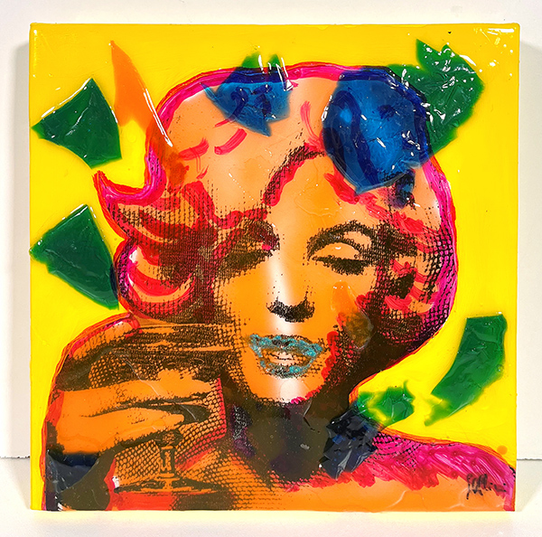 PELLINI ROLANDO, "Omaggio a M. Monroe"