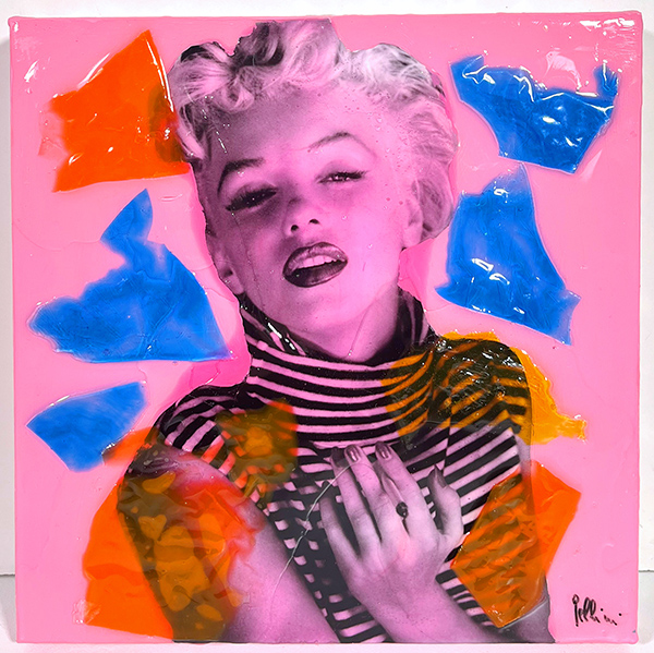 PELLINI ROLANDO, "Omaggio a M. Monroe"