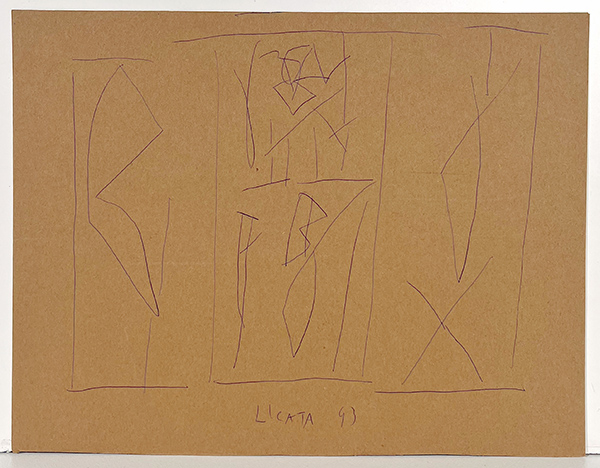 LICATA RICCARDO, "Senza titolo", 1993