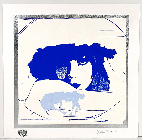 FIORONI GIOSETTA, "Doppio Liberty" Blue e azzurro