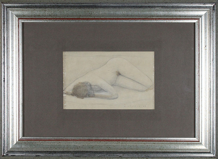 WALTER LAZZARO, "Donna e mare",1968