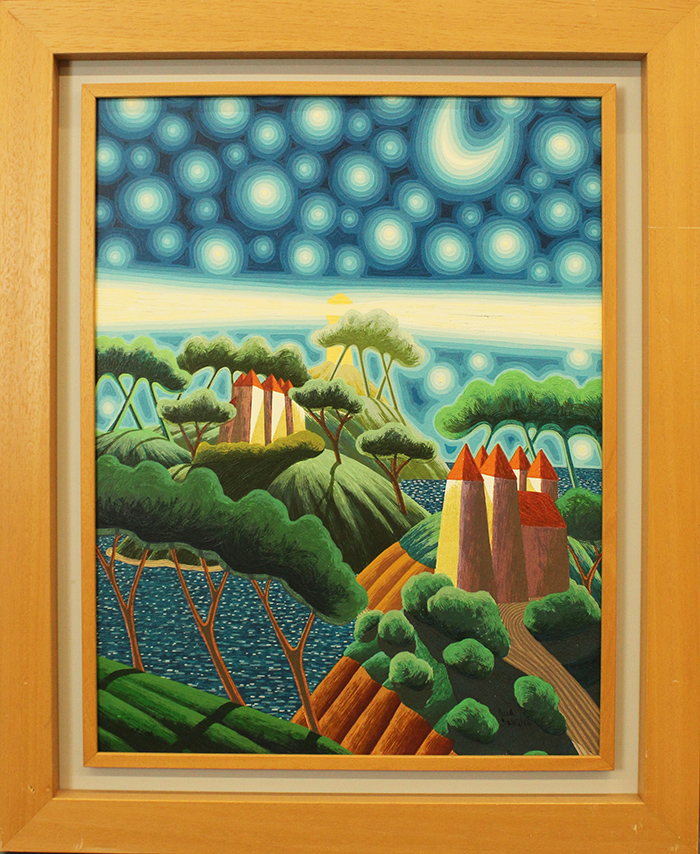 LUCA DALL'OLIO, "Paesaggio stellato", anni 2000
