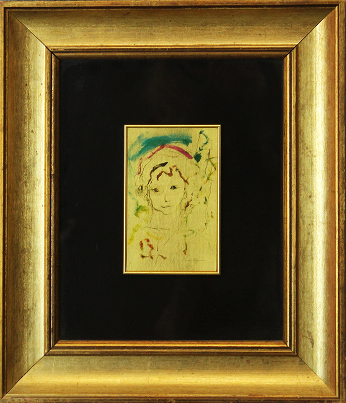 ERNESTO TRECCANI "FIGURA", ANNI 80