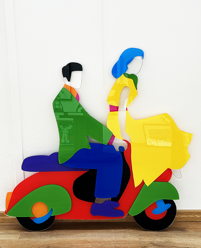 MARCO LODOLA, "Two for two", anni 2000