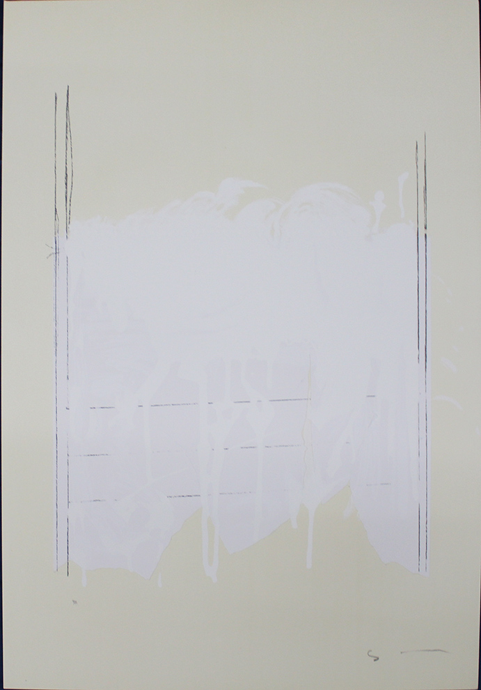 Mario Schifano, ""Monocromo bianco"