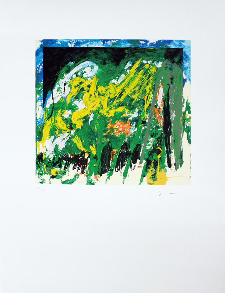 MARIO SCHIFANO, "Declino", anni '90