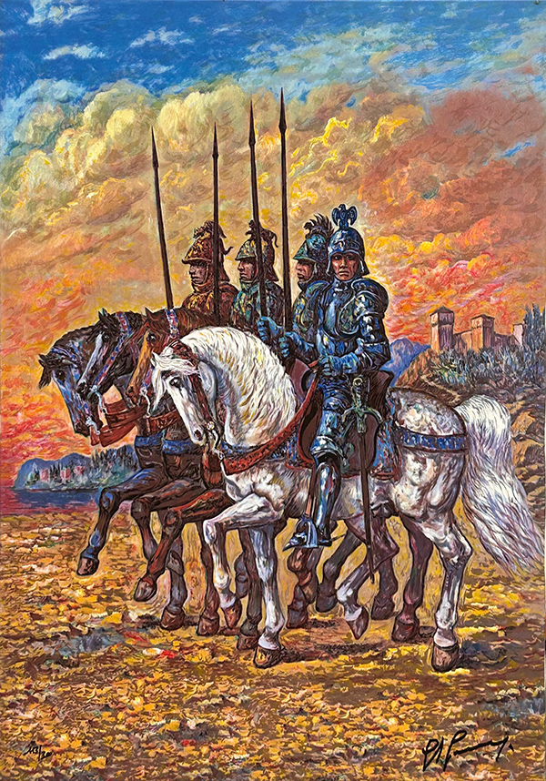 GIOVAN FRANCESCO GONZAGA, "Lancieri", 06/11/2017