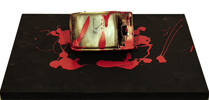 BERNARD AUBERTIN, "Orologio", 2010