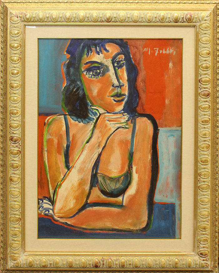 ALFREDO FABBRI, "Figura", anni 70