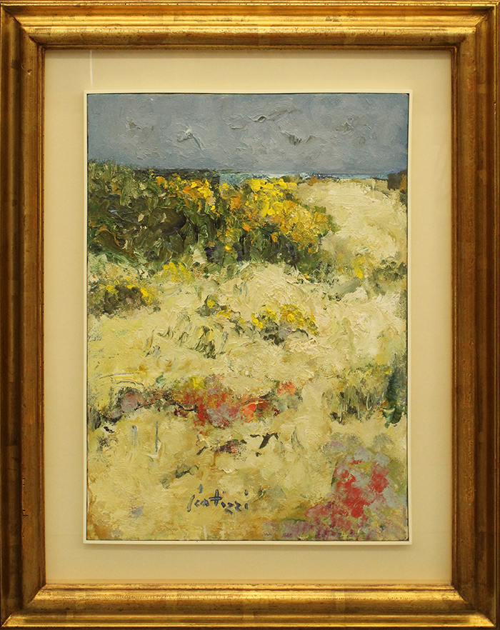 SERGIO SCATIZZI, "Paesaggio", anni 80