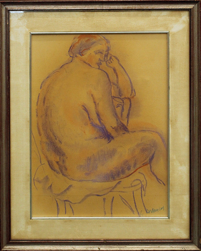 CRISTOFORO DE AMICIS, "Figura", anni 50