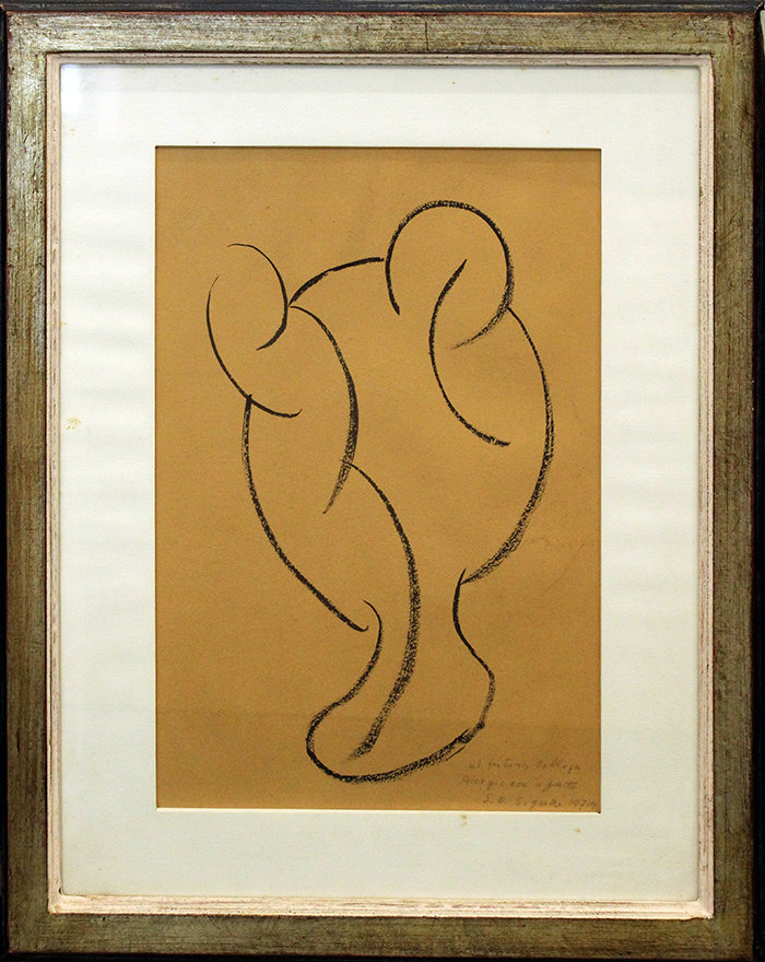 SIGNORI CARLO, 1974, "Astratto"