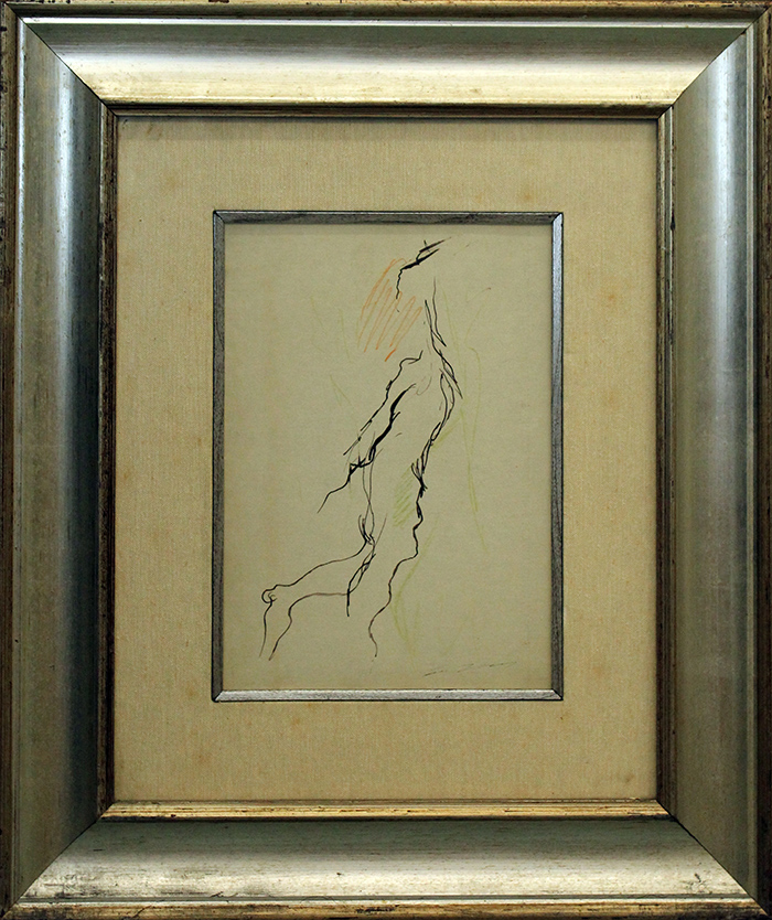 ERNESTO TRECCANI, "Figura", anni 70'