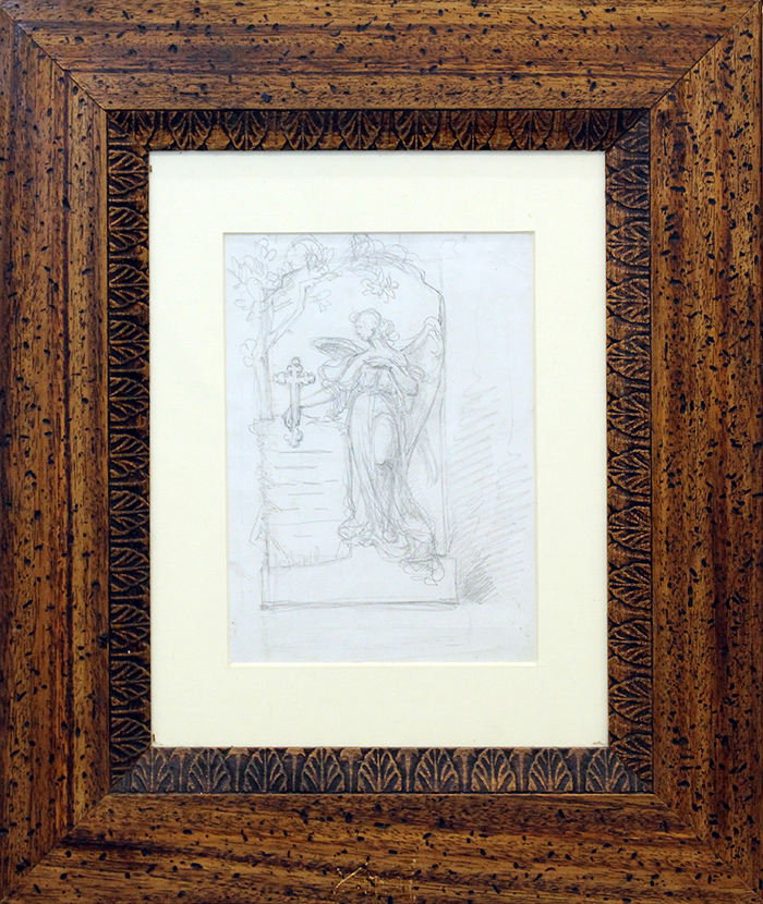 MONTRUCCOLI GINO, "Figura angelica " anni primi del 1924