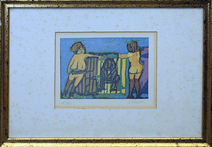 MINO MACCARI , anni 80'