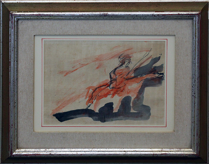 ERNESTO TRECCANI "Cavaliere" anni 60