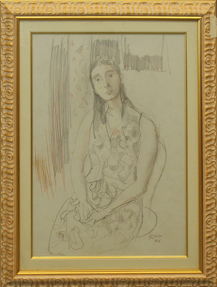 LUPO RENZO, 1986, "Figura"