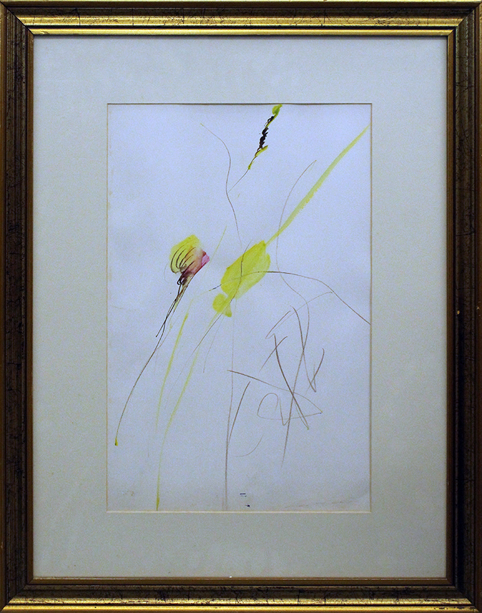 ERNESTO TRECCANI, anni 60', "Fiori"