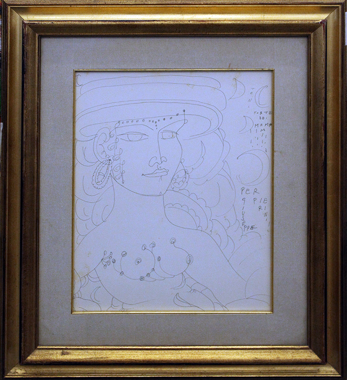 TONO ZANCANARO, anni 70', "Donna"