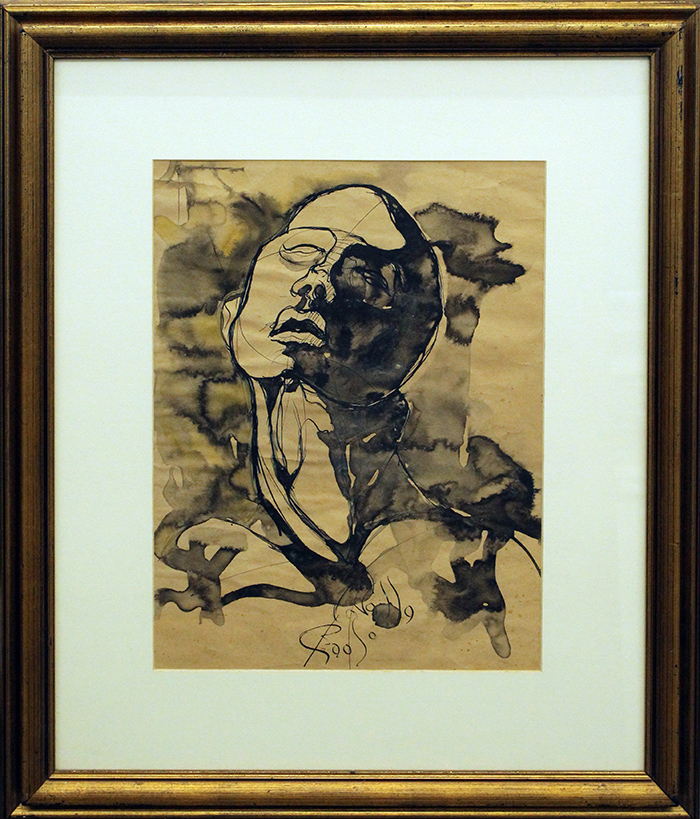 PAOLO CAVALLO, anni 70' "Volto"