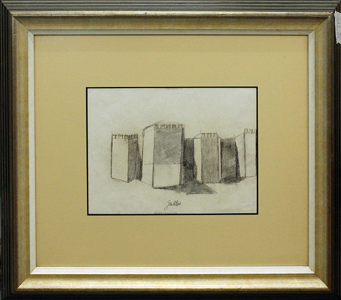 FRANCO GENTILINI, "Castello" anni 60'