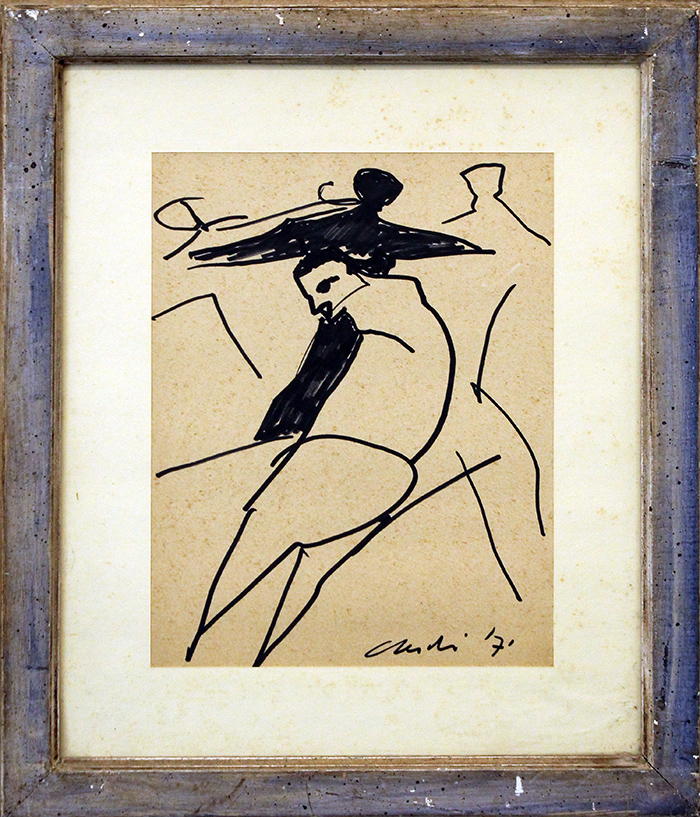 SANDRO CHERCHI, "Personaggi", 1970