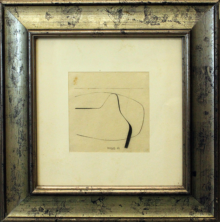 ARTURO BONFANTI, 1962, "Astratto"