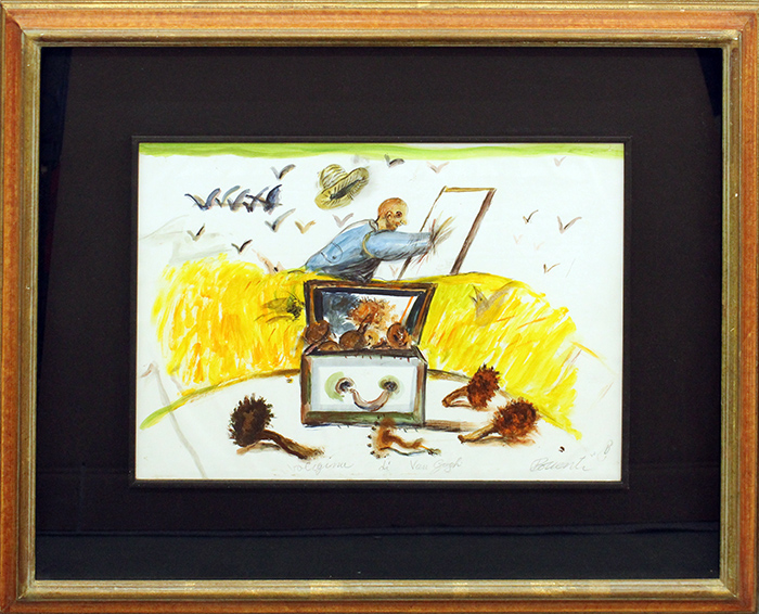 ANTONIO POSSENTI, anno 1998, "La valigia di Van Gogh"