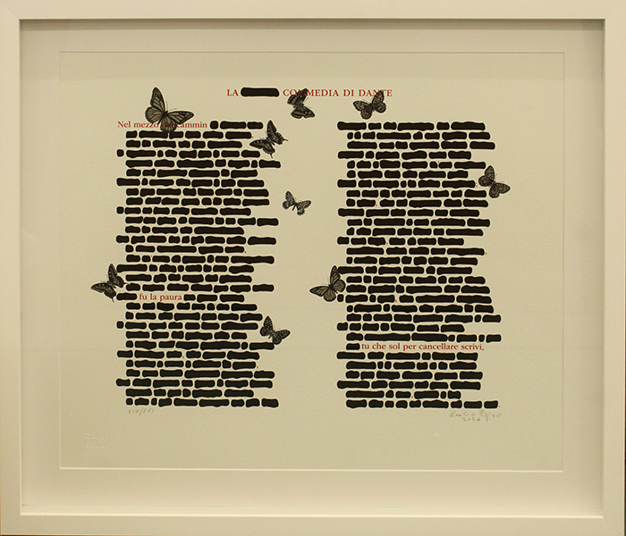 EMILIO ISGRO' 2024, "La commedia di Dante"