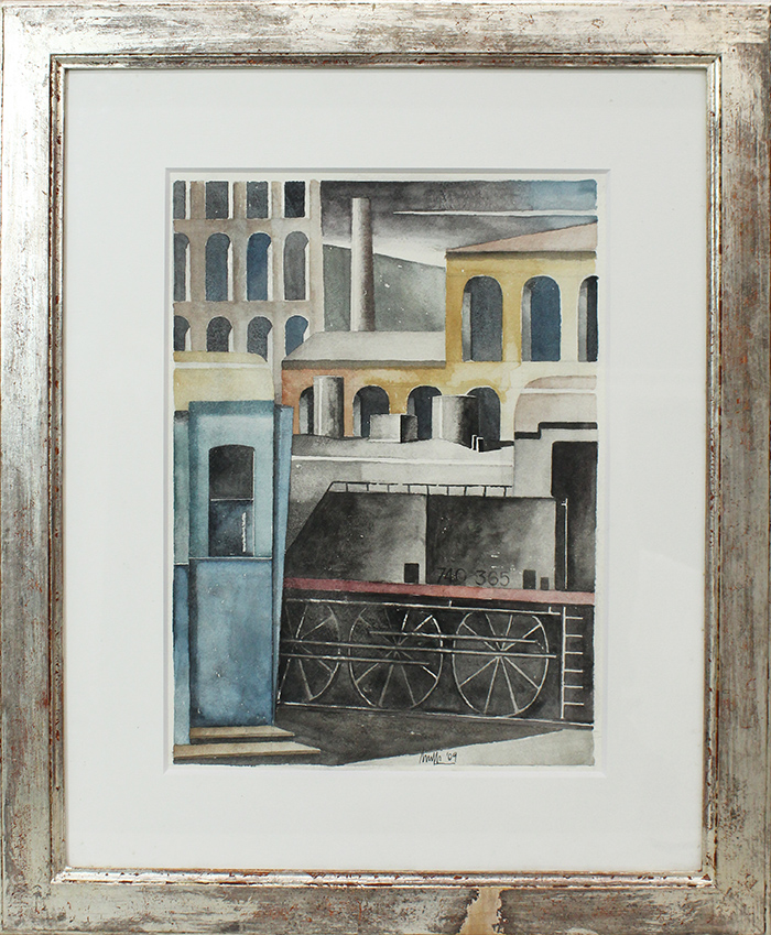 MARCELLO SCUFFI, "Paesaggio pistoiese", 2009