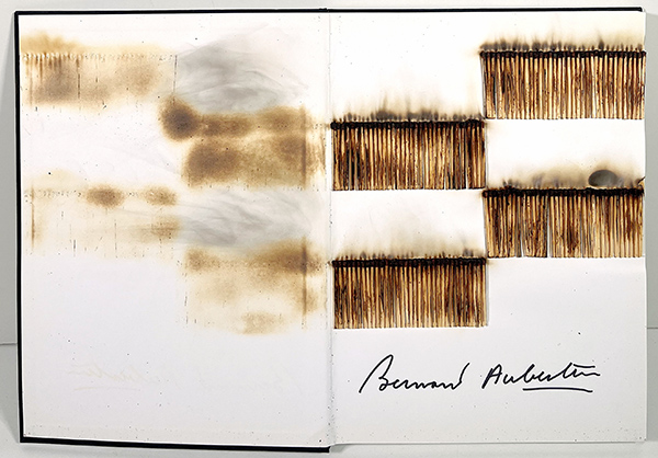 AUBERTIN BERNARD, "Livre Brûlé Rosenberg"