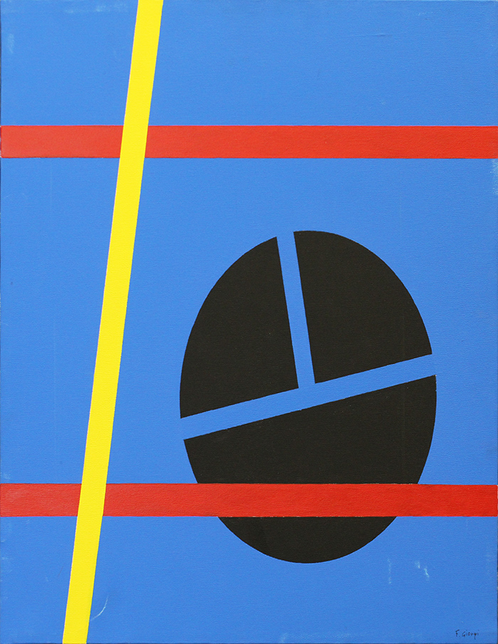 FABRIZIO GIORGI "Geometrico " 1989