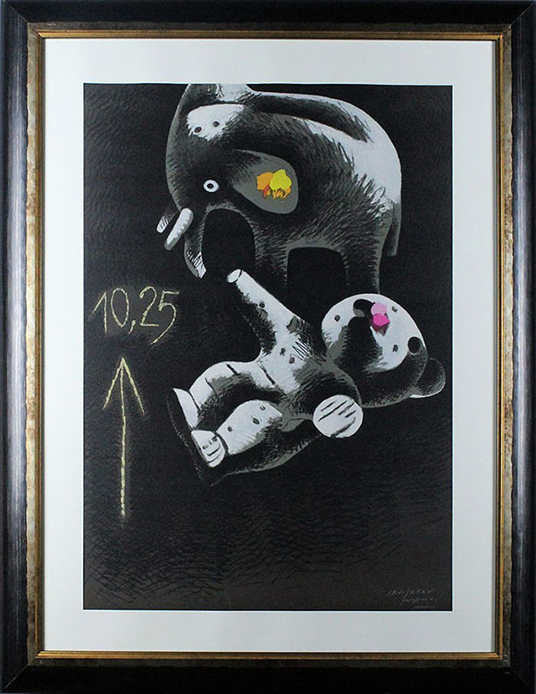 Concetto Pozzati, 2 agosto