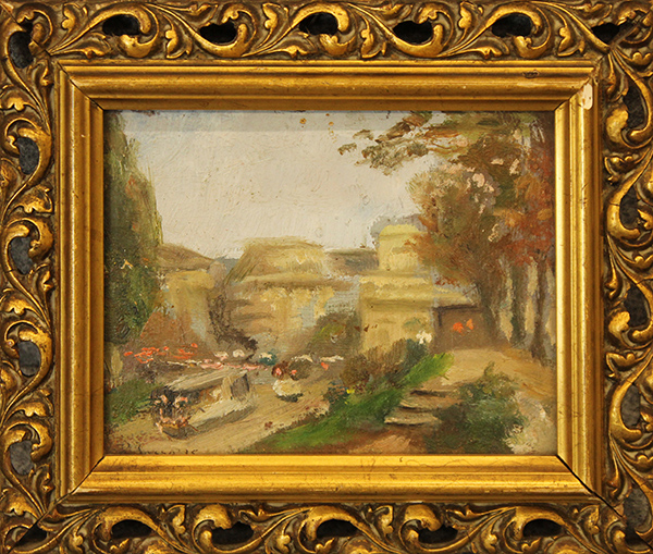 MAGGIORE LORENZO SOSSO, "Paesaggio", 1975