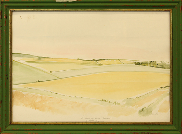 MAURO GRIOTTI, "Paesaggio", anni '80