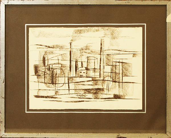 GIANBAR, "Fabbriche", 1972