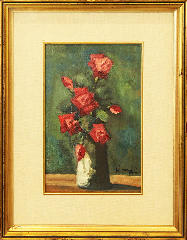 DELIO DI MAGGI, "Vaso di fiori", anni '70