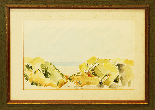 MAURO GRIOTTI, "Le dune", anni '80