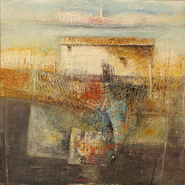 GELINDO CRIVELLARO, "Paesaggio", anni '90