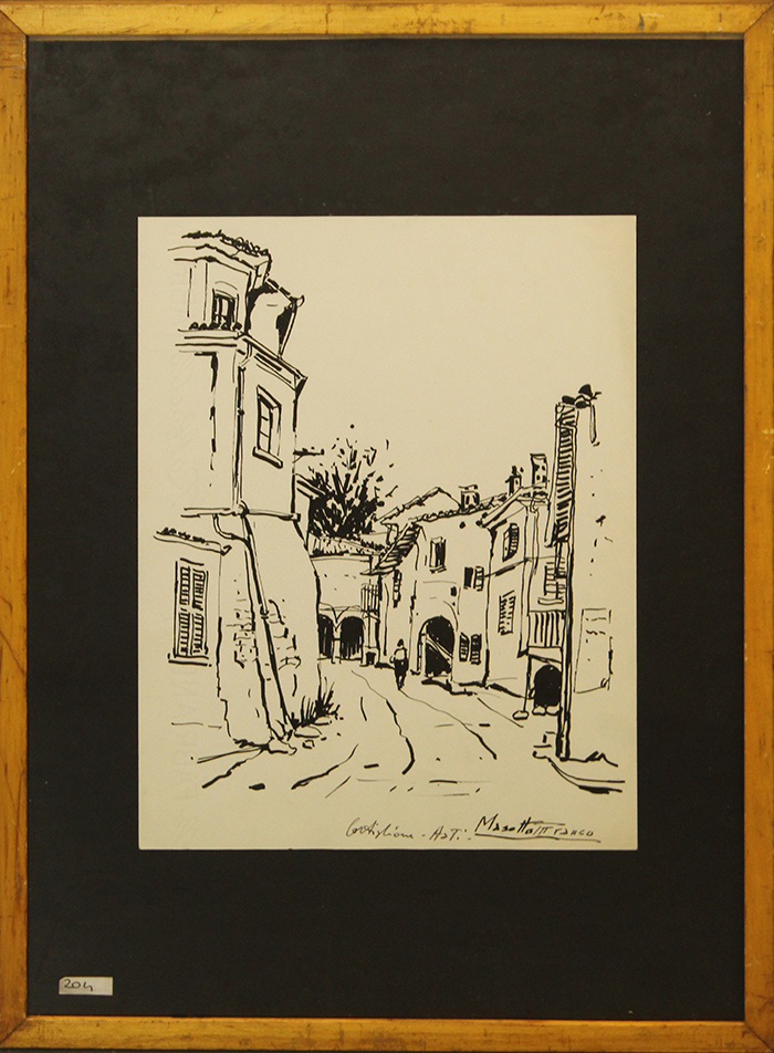 FRANCO MASOTTO, "Castiglione" - Asti, 1971