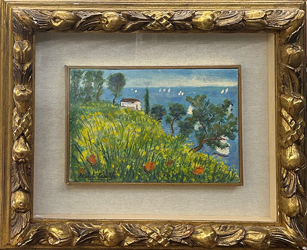 MICHELE CASCELLA, "Promontorio", anni '70 circa