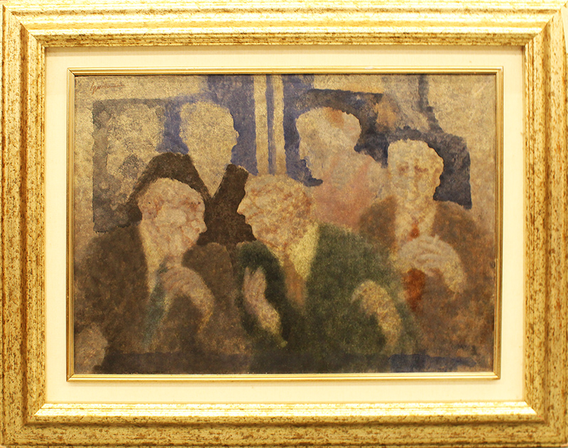 REMO SQUILLANTINI, "Figure", anni 70'-80'