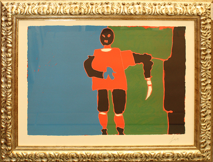 TANO FESTA, "Un antenato rosso", anni 80