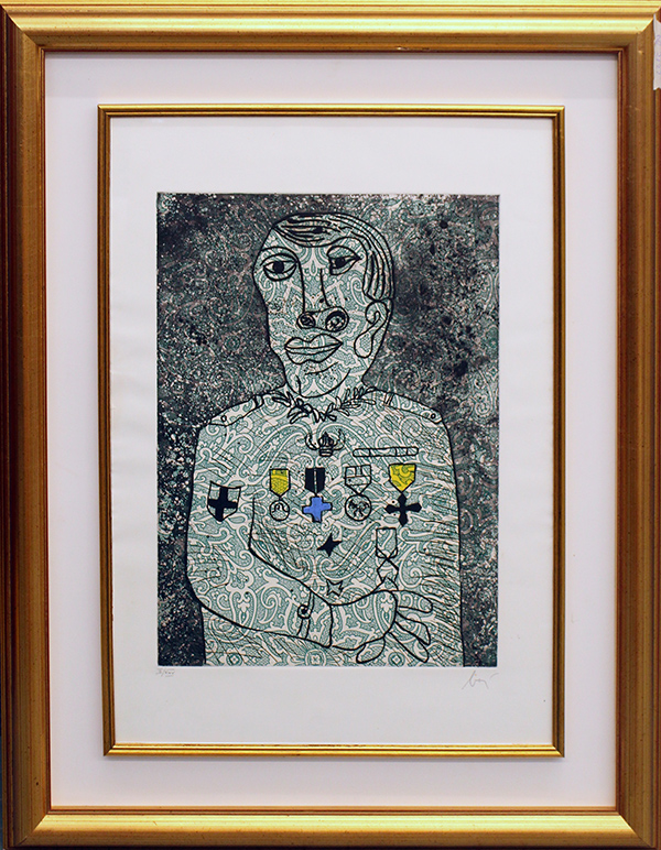 ENRICO BAJ, "Generale", 1971