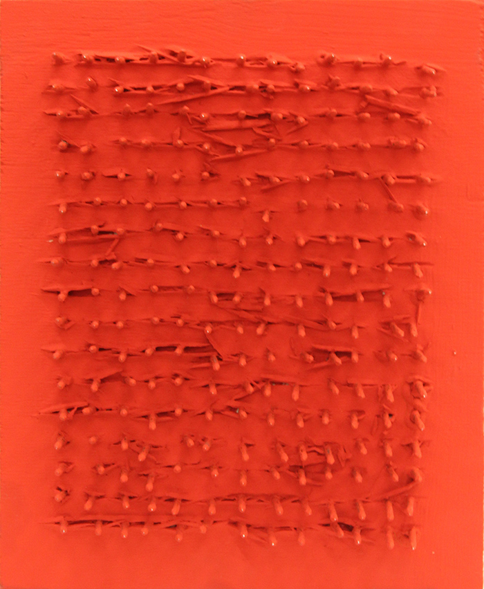 BERNARD AUBERTIN, "Tableau Clous", 1972