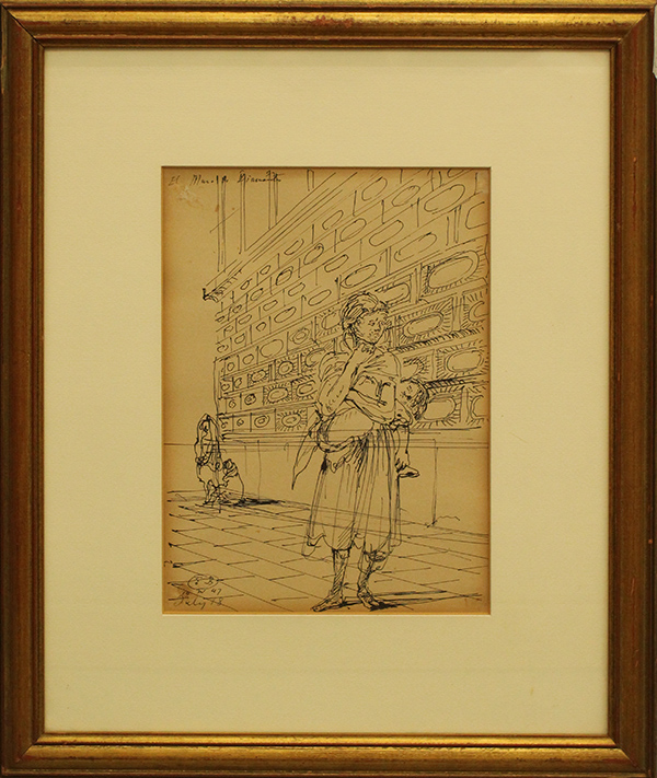 EUGENE BERMAN, "Il muro di cemento", 1947