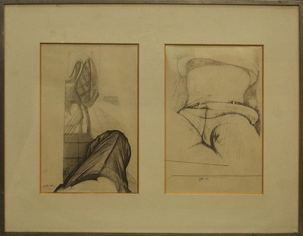 PAOLO GUIOTTO, "Studio sul mio corpo", 1970