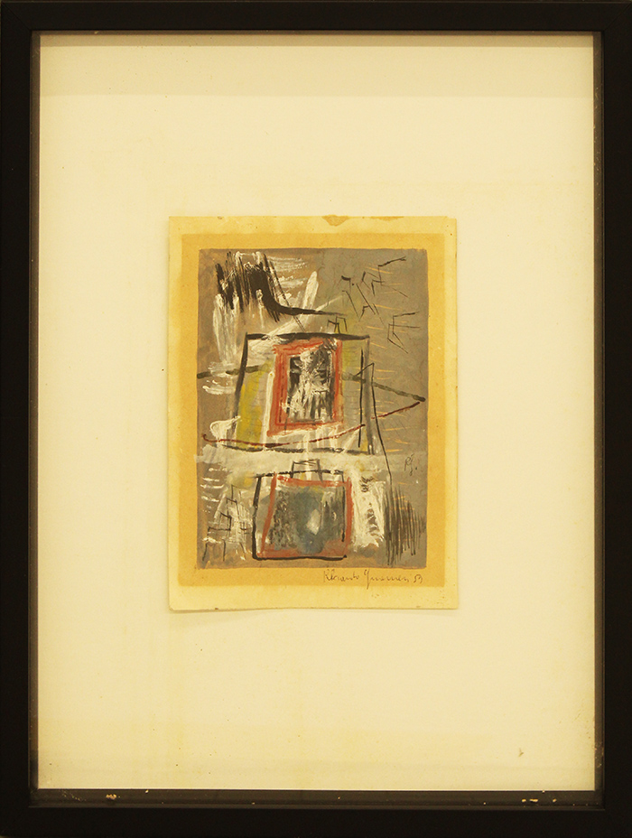 RICCARDO GUARNERI, "Composizione", 1959