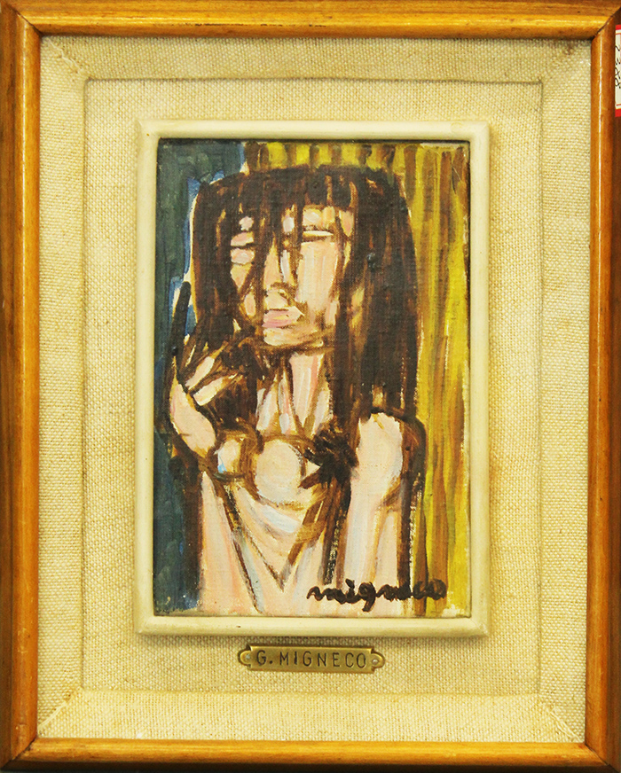 GIUSEPPE MIGNECO, "Donna bruna", 1962